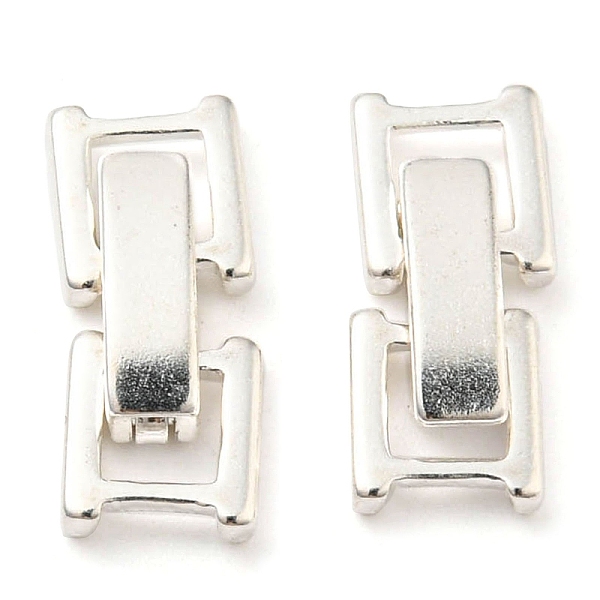 PandaHall Eco-Friendly Brass Watch Band Clasps, Long-Lasting Plated, Lead Free & Cadmium Free, Silver, 16x6.5x4mm Brass
PandaHall Eco-Friendly Brass Watch Band Clasps, Long-Lasting Plated, Lead Free & Cadmium Free, Silver, 16x6.5x4mm Brass