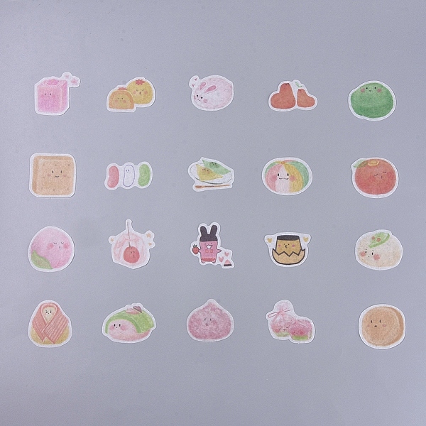 PandaHall Kyoto Fruit Theme Self Adhesive Food Stickers Set, for Scrapbooking Diary Planner Card Making, Mixed Patterns, 20pcs/set Paper...
PandaHall Kyoto Fruit Theme Self Adhesive Food Stickers Set, for Scrapbooking Diary Planner Card Making, Mixed Patterns, 20pcs/set Paper...
