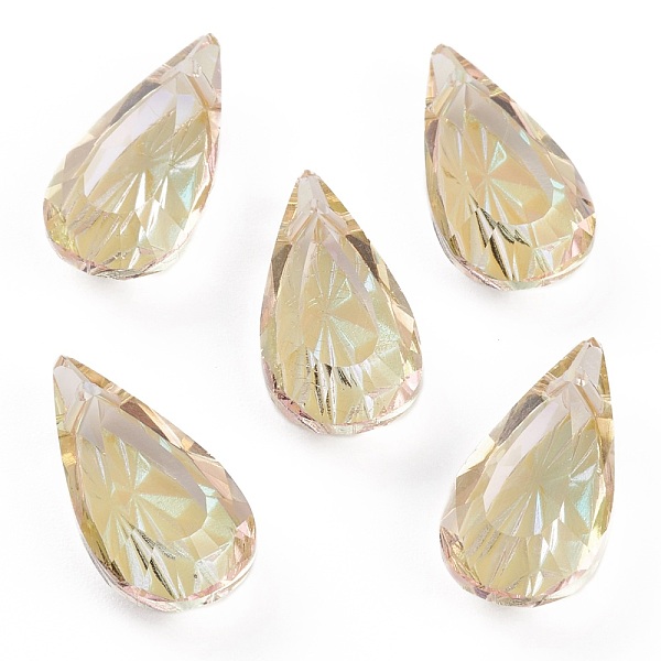 PandaHall Embossed Glass Rhinestone Pendants, Teardrop, Faceted, Paradise Shine, 20x10x5.5mm, Hole: 1.5mm Glass Teardrop Green
PandaHall Embossed Glass Rhinestone Pendants, Teardrop, Faceted, Paradise Shine, 20x10x5.5mm, Hole: 1.5mm Glass Teardrop Green