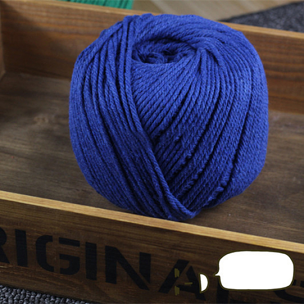 PandaHall Macrame Cotton Cord, Twisted Cotton Rope, for Wall Hanging, Plant Hangers, Crafts and Wedding Decorations, Blue, 4mm, about 120.29...
PandaHall Macrame Cotton Cord, Twisted Cotton Rope, for Wall Hanging, Plant Hangers, Crafts and Wedding Decorations, Blue, 4mm, about 120.29...