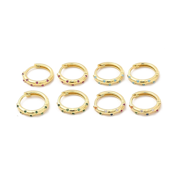 PandaHall Cubic Zirconia Hoop Earrings, Real 18K Gold Plated Brass Jewelry for Women, Cadmium Free & Lead Free, Mixed Color, 13.5x2mm, Pin..., Multicolor
PandaHall Cubic Zirconia Hoop Earrings, Real 18K Gold Plated Brass Jewelry for Women, Cadmium Free & Lead Free, Mixed Color, 13.5x2mm, Pin..., Multicolor