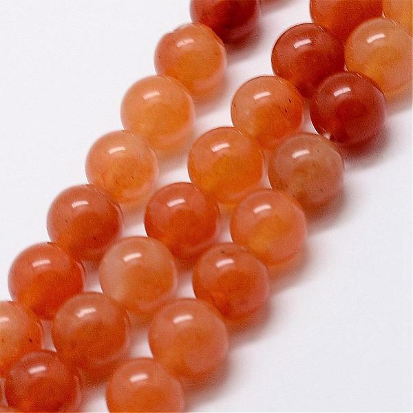 PandaHall Natural Red Aventurine Bead Strands, Round, 8mm, Hole: 1mm, about 48pcs/strand, 15 inch Red Aventurine Round
PandaHall Natural Red Aventurine Bead Strands, Round, 8mm, Hole: 1mm, about 48pcs/strand, 15 inch Red Aventurine Round