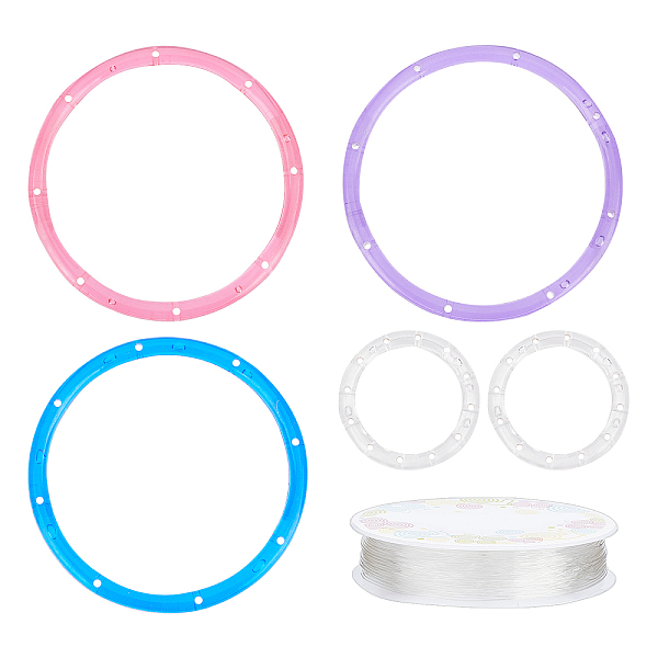 PandaHall AHANDMAKER 8Pcs 4 Colors Acrylic Wind Chimes Accessories, Windbell Cap, Ring, Mixed Color, 108x8mm, Hole: 2.5mm, Inner Diameter..., Multicolor
PandaHall AHANDMAKER 8Pcs 4 Colors Acrylic Wind Chimes Accessories, Windbell Cap, Ring, Mixed Color, 108x8mm, Hole: 2.5mm, Inner Diameter..., Multicolor