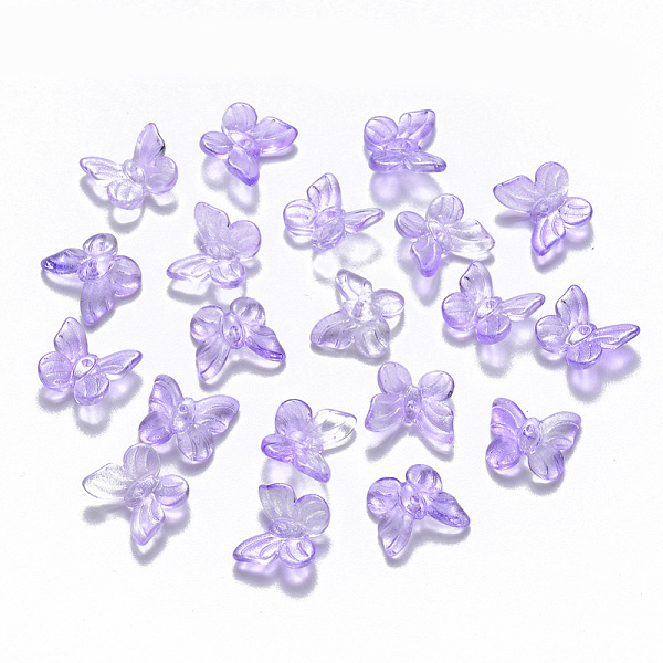 PandaHall Transparent Spray Painted Glass Charms, with Glitter Powder, Butterfly, Medium Orchid, 9.5x11x3mm, Hole: 0.8mm Glass Butterfly..., Purple
PandaHall Transparent Spray Painted Glass Charms, with Glitter Powder, Butterfly, Medium Orchid, 9.5x11x3mm, Hole: 0.8mm Glass Butterfly..., Purple