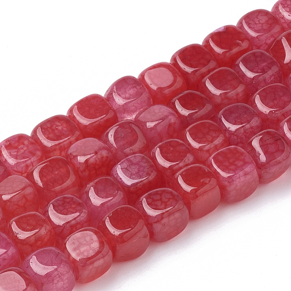 PandaHall Natural Agate Beads Strands, Dyed, Cube, Red, 7.5~8x7~7.5x7~7.5mm, Hole: 1mm, about 50pcs/strand, 14.5 inch Crackle Agate Cube Red
PandaHall Natural Agate Beads Strands, Dyed, Cube, Red, 7.5~8x7~7.5x7~7.5mm, Hole: 1mm, about 50pcs/strand, 14.5 inch Crackle Agate Cube Red