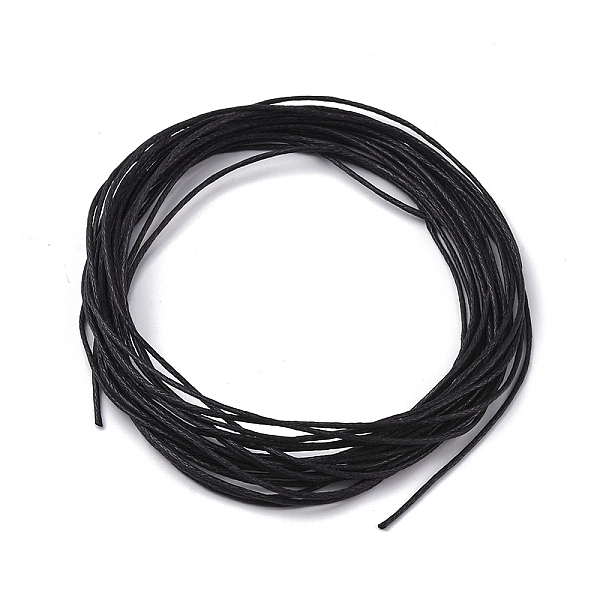 PandaHall Waxed Cotton Cord, Black, 0.07cm, 5m/Bag Waxed Cotton Cord Round Black
PandaHall Waxed Cotton Cord, Black, 0.07cm, 5m/Bag Waxed Cotton Cord Round Black