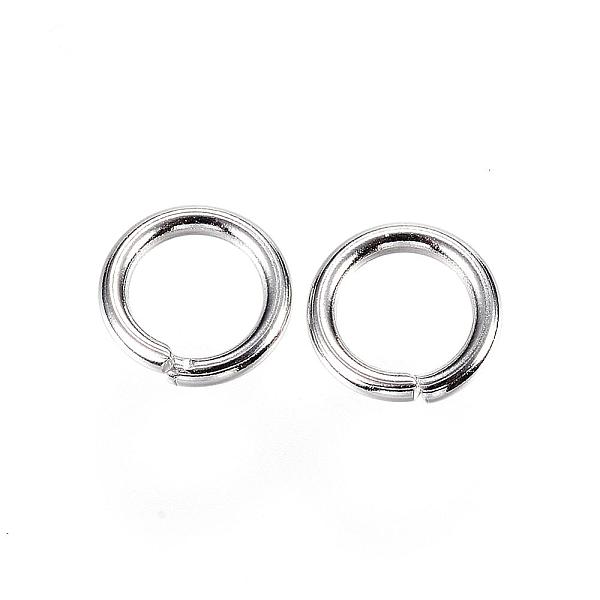 PandaHall 304 Stainless Steel Jump Rings, Open Jump Rings, Stainless Steel Color, 8x1.3mm, Inner Diameter: 5.4mm 304 Stainless Steel
PandaHall 304 Stainless Steel Jump Rings, Open Jump Rings, Stainless Steel Color, 8x1.3mm, Inner Diameter: 5.4mm 304 Stainless Steel