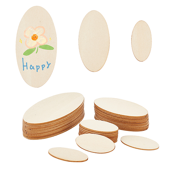 PandaHall AHANDMAKER 36Pcs Unfinished Wood Cutouts Unfinished Wood Oval Slices Oval Wood Embellishments Unfinished Oval Wood Shapes Pieces..., Orange
PandaHall AHANDMAKER 36Pcs Unfinished Wood Cutouts Unfinished Wood Oval Slices Oval Wood Embellishments Unfinished Oval Wood Shapes Pieces..., Orange