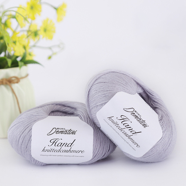 PandaHall Wool Yarn for Sweater Hat, 4-Strands Wool Threads for Knitting Crochet Supplies, Light Grey, about 656.17 Yards(600m)/Roll Wool
PandaHall Wool Yarn for Sweater Hat, 4-Strands Wool Threads for Knitting Crochet Supplies, Light Grey, about 656.17 Yards(600m)/Roll Wool