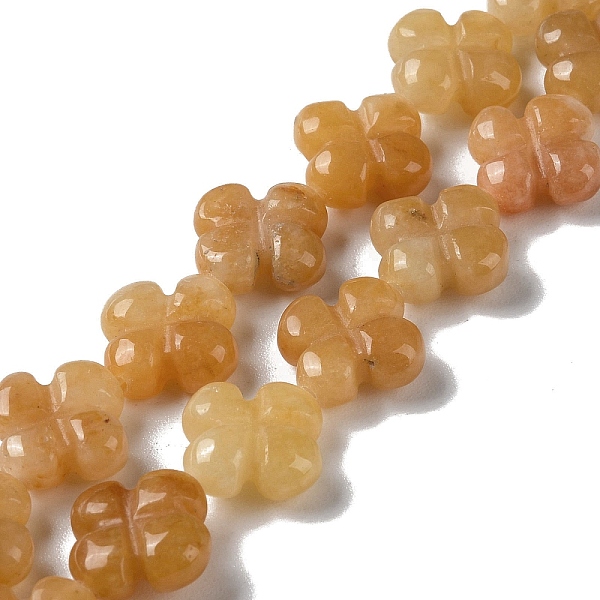 PandaHall Natural Topaz Jade Beads Strands, Flower, 13~14x13~14x5~5.5mm, Hole: 1.2mm, about 15pcs/strand, 7.95''(20.2cm) Topaz Jade Flower
PandaHall Natural Topaz Jade Beads Strands, Flower, 13~14x13~14x5~5.5mm, Hole: 1.2mm, about 15pcs/strand, 7.95''(20.2cm) Topaz Jade Flower