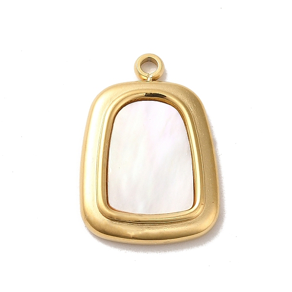 PandaHall 304 Stainless Steel Pave Shell Pendants, Trapezoid Charms, Real 14K Gold Plated, 19x13x2.5mm, Hole: 1.6mm Shell Trapezoid
PandaHall 304 Stainless Steel Pave Shell Pendants, Trapezoid Charms, Real 14K Gold Plated, 19x13x2.5mm, Hole: 1.6mm Shell Trapezoid