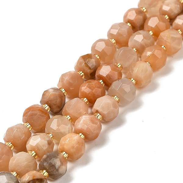 PandaHall Natural Sunstone Beads Strands, with Seed Beads, Faceted Rondelle, 7~8x5~6mm, Hole: 1mm, about 45~46pcs/strand, 14.57''~14.96''...
PandaHall Natural Sunstone Beads Strands, with Seed Beads, Faceted Rondelle, 7~8x5~6mm, Hole: 1mm, about 45~46pcs/strand, 14.57''~14.96''...