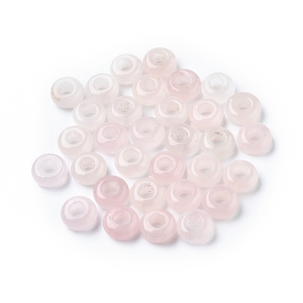 PandaHall Natural Rose Quartz European Beads, Large Hole Beads, Rondelle, 12x6mm, Hole: 5mm Rose Quartz Rondelle
PandaHall Natural Rose Quartz European Beads, Large Hole Beads, Rondelle, 12x6mm, Hole: 5mm Rose Quartz Rondelle