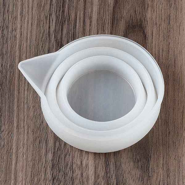 PandaHall Silicone Mixing Cups, Folding Measuring Cup, White, 100x84x93mm, Capacity: 250ml(8.45fl. oz) Silicone White
PandaHall Silicone Mixing Cups, Folding Measuring Cup, White, 100x84x93mm, Capacity: 250ml(8.45fl. oz) Silicone White
