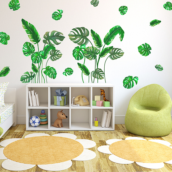 PandaHall SUPERDANT Leaf Wall Decals Monstera Leaf Tropical Plants Wall Stickers for Living Room Palm Leaf Wall Natural Green Plants Art...
PandaHall SUPERDANT Leaf Wall Decals Monstera Leaf Tropical Plants Wall Stickers for Living Room Palm Leaf Wall Natural Green Plants Art...
