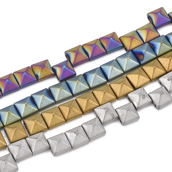 PandaHall Vacuum Plating Electroplate Non-magnetic Synthetic Hematite Multi- Strand Links, Matte Style, Rivet/Pyramid, Mixed Color, 6x6x4mm...
PandaHall Vacuum Plating Electroplate Non-magnetic Synthetic Hematite Multi- Strand Links, Matte Style, Rivet/Pyramid, Mixed Color, 6x6x4mm...