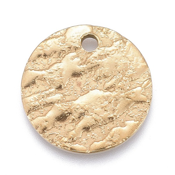 PandaHall Ion Plating(IP) 304 Stainless Steel Charms, Textured, Laser Cut, Flat Round, Golden, 12x1mm, Hole: 1.4mm 304 Stainless Steel Flat...
PandaHall Ion Plating(IP) 304 Stainless Steel Charms, Textured, Laser Cut, Flat Round, Golden, 12x1mm, Hole: 1.4mm 304 Stainless Steel Flat...