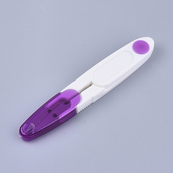 PandaHall Sewing Scissors, Yarn Thread Cutter Mini Small Snips Trimming Nipper, Iron Sharp Scissors, with Plastic Sheath, Purple, 117x19x9mm...
PandaHall Sewing Scissors, Yarn Thread Cutter Mini Small Snips Trimming Nipper, Iron Sharp Scissors, with Plastic Sheath, Purple, 117x19x9mm...