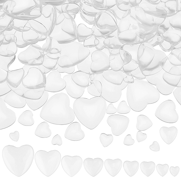 PandaHall 180pcs Heart Clear Cabochons, 9 Sizes Glass Dome Tile Flatback Tansparent Cabochons Heart Crafting Cabochon Glass Cabochon Tile...
PandaHall 180pcs Heart Clear Cabochons, 9 Sizes Glass Dome Tile Flatback Tansparent Cabochons Heart Crafting Cabochon Glass Cabochon Tile...