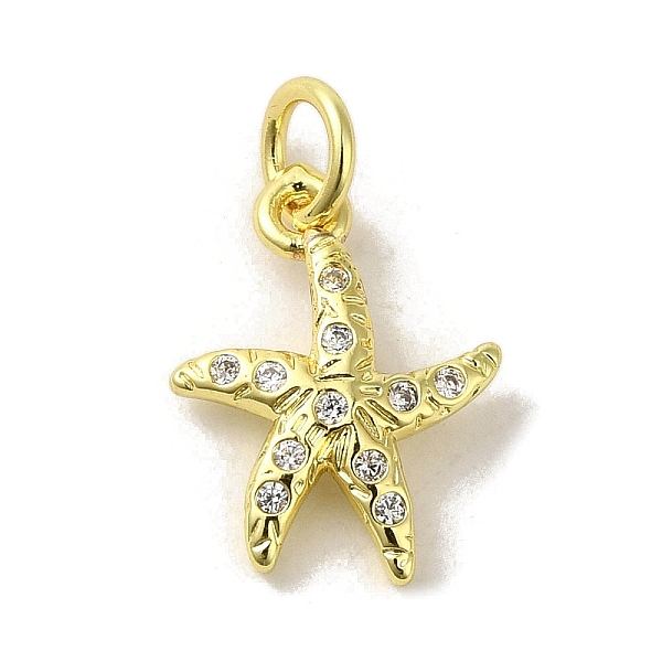 PandaHall Brass Micro Pave Cubic Zirconia Charms, Real 18K Gold Plated, Starfish Charms, Clear, 14.5x10x2mm, Hole: 3mm Brass+Cubic Zirconia...
PandaHall Brass Micro Pave Cubic Zirconia Charms, Real 18K Gold Plated, Starfish Charms, Clear, 14.5x10x2mm, Hole: 3mm Brass+Cubic Zirconia...
