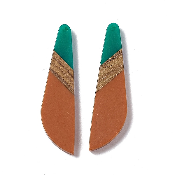 PandaHall Opaque Resin & Walnut Wood Big Pendants, Knife Charms, Chocolate, 53x13.5x3.5mm, Hole: 2mm Resin+Wood Tool Brown
PandaHall Opaque Resin & Walnut Wood Big Pendants, Knife Charms, Chocolate, 53x13.5x3.5mm, Hole: 2mm Resin+Wood Tool Brown