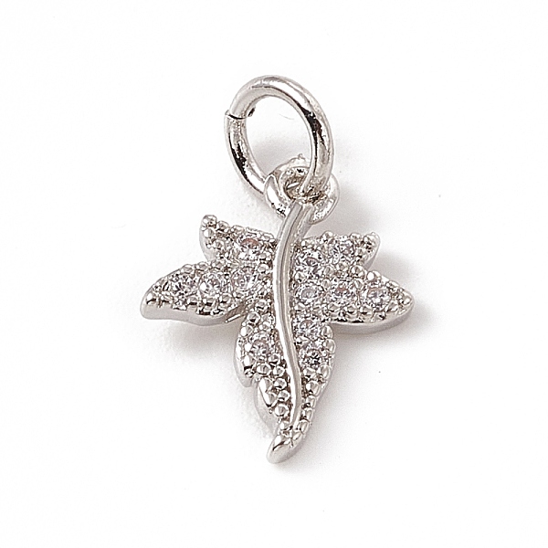 PandaHall Brass Micro Pave Clear Cubic Zirconia Maple Leaf Charms, with Open Jump Rings, Platinum, 12x9.5x2mm, Ring: 5x0.8mm, Hole: 3mm...
PandaHall Brass Micro Pave Clear Cubic Zirconia Maple Leaf Charms, with Open Jump Rings, Platinum, 12x9.5x2mm, Ring: 5x0.8mm, Hole: 3mm...