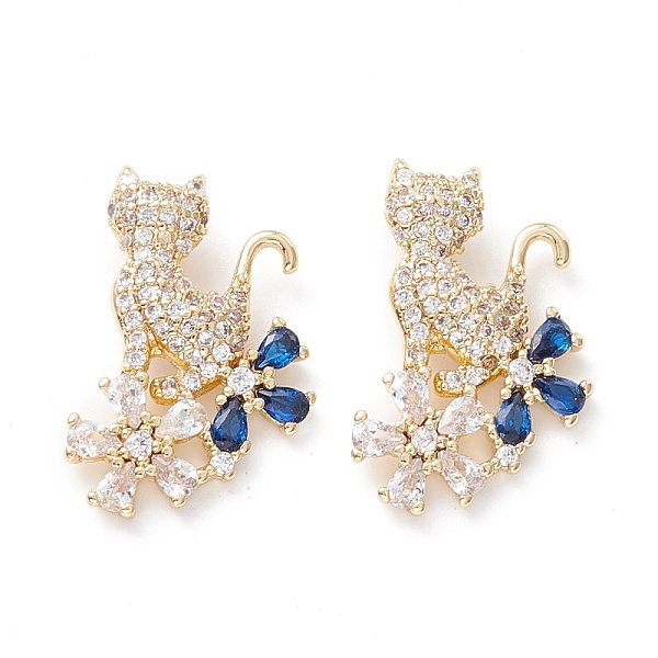 PandaHall Brass Micro Pave Dark Blue & Clear Cubic Zirconia Pendants, Long-Lasting Plated, Cadmium Free & Lead Free, Cat, Real 18K Gold...
PandaHall Brass Micro Pave Dark Blue & Clear Cubic Zirconia Pendants, Long-Lasting Plated, Cadmium Free & Lead Free, Cat, Real 18K Gold...