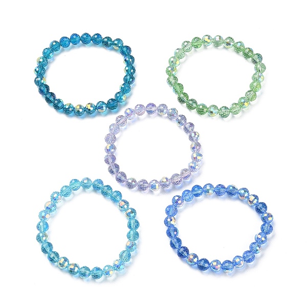 PandaHall Sparkling Glass Round Beaded Stretch Bracelets for Women, Mixed Color, Inner Diameter: 2-1/8 inch(5.4cm) Glass Multicolor
PandaHall Sparkling Glass Round Beaded Stretch Bracelets for Women, Mixed Color, Inner Diameter: 2-1/8 inch(5.4cm) Glass Multicolor