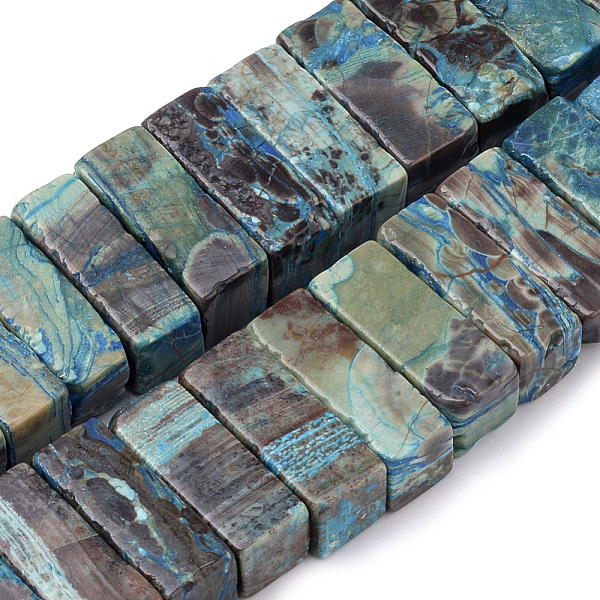 PandaHall Natural Ocean Agate/Ocean Jasper Beads, Dyed, Cuboid, 21~23x9~10x9~10mm, Hole: 1.5mm Ocean Jasper Cuboid
PandaHall Natural Ocean Agate/Ocean Jasper Beads, Dyed, Cuboid, 21~23x9~10x9~10mm, Hole: 1.5mm Ocean Jasper Cuboid