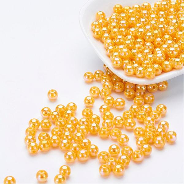 PandaHall Eco-Friendly Poly Styrene Acrylic Beads, AB Color Plated, Round, Gold, 8mm, Hole: 1mm, about 2000pcs/500g Acrylic Round Gold
PandaHall Eco-Friendly Poly Styrene Acrylic Beads, AB Color Plated, Round, Gold, 8mm, Hole: 1mm, about 2000pcs/500g Acrylic Round Gold