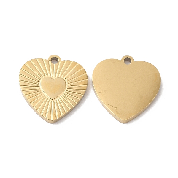 PandaHall Ion Plating(IP) 316L Surgical Stainless Steel Charms, Heart Charm, Real 18K Gold Plated, 12x11.8x1mm, Hole: 1mm 316L Surgical...
PandaHall Ion Plating(IP) 316L Surgical Stainless Steel Charms, Heart Charm, Real 18K Gold Plated, 12x11.8x1mm, Hole: 1mm 316L Surgical...