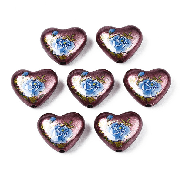 PandaHall Spray Painted Opaque Acrylic Beads, Heart with Flower, Coconut Brown, 16x19x8mm, Hole: 2mm Acrylic Heart
PandaHall Spray Painted Opaque Acrylic Beads, Heart with Flower, Coconut Brown, 16x19x8mm, Hole: 2mm Acrylic Heart