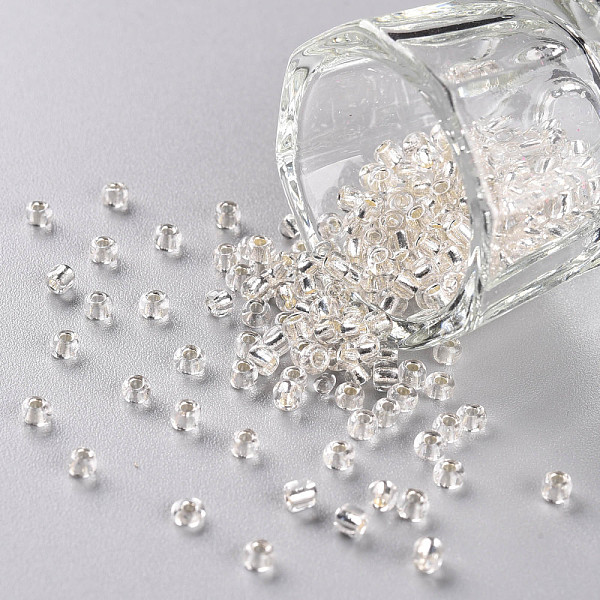 PandaHall (Repacking Service Available) 8/0 Glass Seed Beads, Silver Lined Round Hole, Round, White, 3mm, Hole: 1mm, about 12G/bag Glass...
PandaHall (Repacking Service Available) 8/0 Glass Seed Beads, Silver Lined Round Hole, Round, White, 3mm, Hole: 1mm, about 12G/bag Glass...