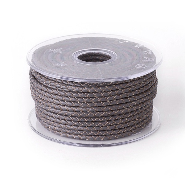 PandaHall Braided Cowhide Cord, Leather Jewelry Cord, Jewelry DIY Making Material, Dark Gray, 6mm, about 16.4 yards(15m)/roll Cowhide Round...
PandaHall Braided Cowhide Cord, Leather Jewelry Cord, Jewelry DIY Making Material, Dark Gray, 6mm, about 16.4 yards(15m)/roll Cowhide Round...
