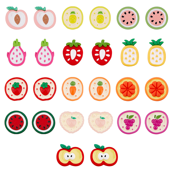 PandaHall SUPERFINDINGS 26Pcs 13 Styles Opaque Resin Fruits Decoden Cabochons, with 50Pcs Acrylic Double-sided Glue Point Dots, Apple &..., Multicolor
PandaHall SUPERFINDINGS 26Pcs 13 Styles Opaque Resin Fruits Decoden Cabochons, with 50Pcs Acrylic Double-sided Glue Point Dots, Apple &..., Multicolor