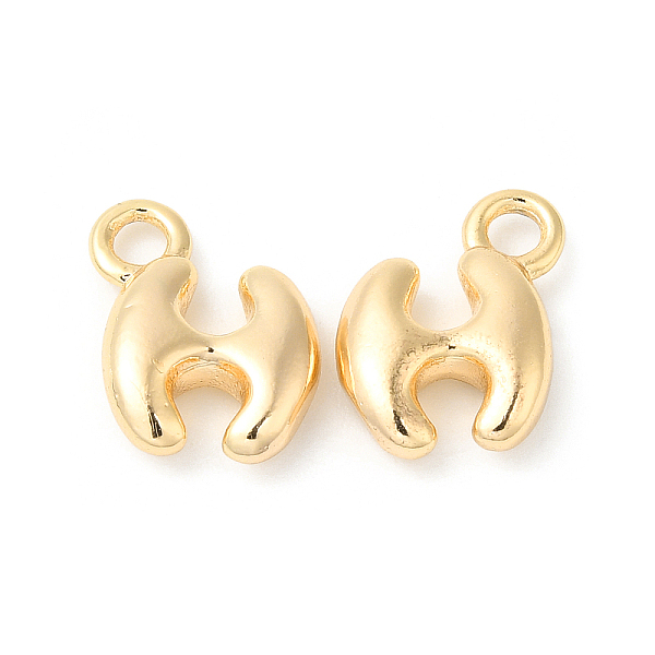 PandaHall Brass Charms, Real 18K Gold Plated, Letter H, 12x9.5x3.5mm, Hole: 2.5mm Brass Letter H
PandaHall Brass Charms, Real 18K Gold Plated, Letter H, 12x9.5x3.5mm, Hole: 2.5mm Brass Letter H