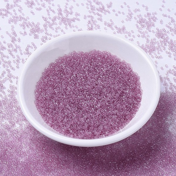 PandaHall MIYUKI Delica Beads, Cylinder, Japanese Seed Beads, 11/0, (DB1403) Transparent Pale Orchid, 1.3x1.6mm, Hole: 0.8mm, about..., Purple
PandaHall MIYUKI Delica Beads, Cylinder, Japanese Seed Beads, 11/0, (DB1403) Transparent Pale Orchid, 1.3x1.6mm, Hole: 0.8mm, about..., Purple