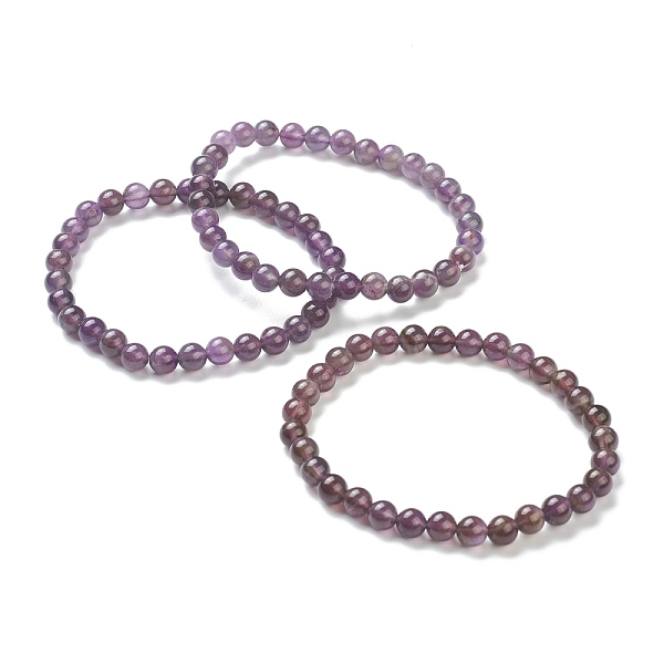 PandaHall Natural Amethyst Beaded Stretch Bracelets, Round, Beads: 6~6.5mm, Inner Diameter: 2-1/4 inch(5.55cm) Amethyst
PandaHall Natural Amethyst Beaded Stretch Bracelets, Round, Beads: 6~6.5mm, Inner Diameter: 2-1/4 inch(5.55cm) Amethyst