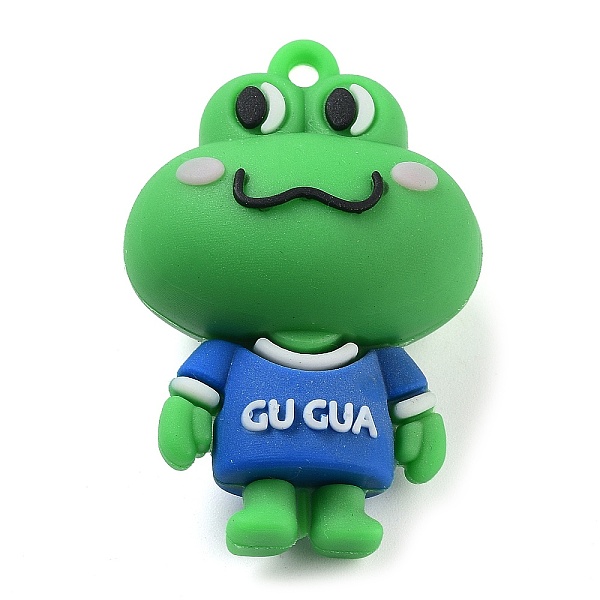 PandaHall PVC Plastic Pendants, Frog, Royal Blue, 49x33x23.5mm, Hole: 3mm PVC Frog
PandaHall PVC Plastic Pendants, Frog, Royal Blue, 49x33x23.5mm, Hole: 3mm PVC Frog