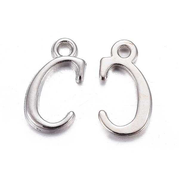 PandaHall Platinum Plated Alloy Letter Pendants, Rack Plating, Cadmium Free & Lead Free, Letter.C, 15x8x2mm, Hole: 1.5mm Alloy Letter C
PandaHall Platinum Plated Alloy Letter Pendants, Rack Plating, Cadmium Free & Lead Free, Letter.C, 15x8x2mm, Hole: 1.5mm Alloy Letter C