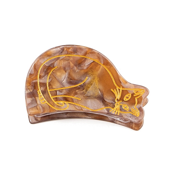 PandaHall Cat Shape Acrylic Large Claw Hair Clips, for Girls Women Thick Hair, Chocolate, 64x32mm Acrylic Cat Shape Brown
PandaHall Cat Shape Acrylic Large Claw Hair Clips, for Girls Women Thick Hair, Chocolate, 64x32mm Acrylic Cat Shape Brown
