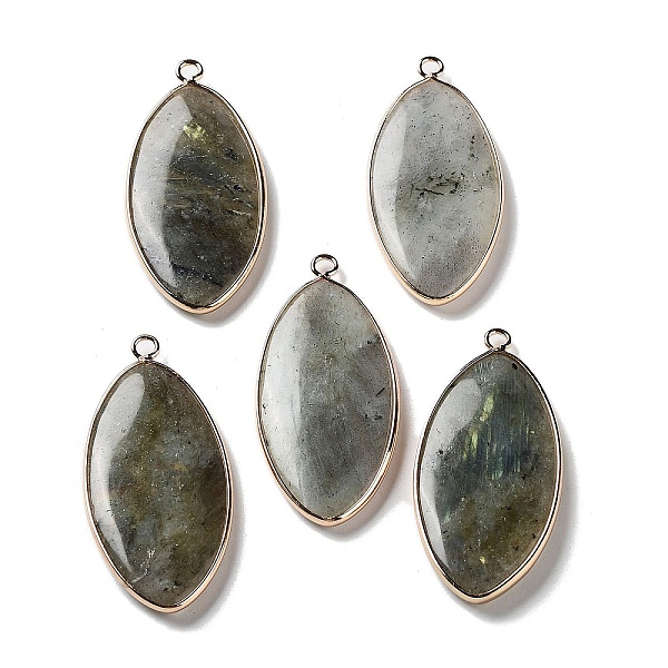 PandaHall Natural Labradorite Pendants, Light Gold Plated Brass Horse Eye Charms, 44.5~45x20.5~21x4mm, Hole: 2mm Labradorite Horse Eye
PandaHall Natural Labradorite Pendants, Light Gold Plated Brass Horse Eye Charms, 44.5~45x20.5~21x4mm, Hole: 2mm Labradorite Horse Eye