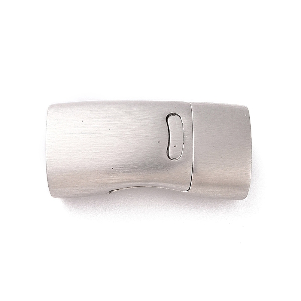PandaHall Rectangle 304 Stainless Steel Matte Magnetic Clasps with Glue-in Ends, Stainless Steel Color, 24x12.5x7.5mm, Hole: 5x10mm 304...
PandaHall Rectangle 304 Stainless Steel Matte Magnetic Clasps with Glue-in Ends, Stainless Steel Color, 24x12.5x7.5mm, Hole: 5x10mm 304...