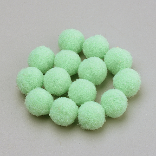 PandaHall DIY Doll Craft, Polyester Pom Pom Ball, Round, Pale Green, 23~24mm Polyester Green
PandaHall DIY Doll Craft, Polyester Pom Pom Ball, Round, Pale Green, 23~24mm Polyester Green