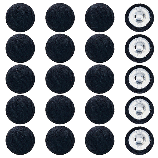 PandaHall SUPERFINDINGS 20Pcs Velvet with Aluminum Shank Buttons, 1-Hole, Mushroom Shape, Black, 20x13.5mm, Hole: 2mm Aluminum Mushroom...
PandaHall SUPERFINDINGS 20Pcs Velvet with Aluminum Shank Buttons, 1-Hole, Mushroom Shape, Black, 20x13.5mm, Hole: 2mm Aluminum Mushroom...