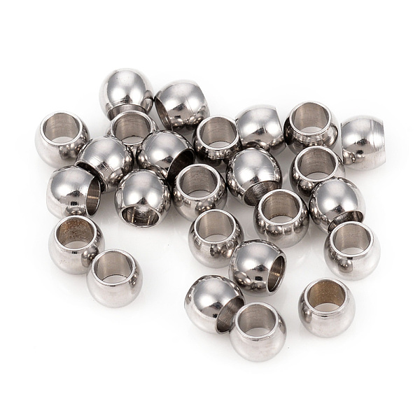 PandaHall 201 Stainless Steel Spacer Beads, Rondelle, Stainless Steel Color, 4x3mm, Hole: 2.5mm 201 Stainless Steel Rondelle
PandaHall 201 Stainless Steel Spacer Beads, Rondelle, Stainless Steel Color, 4x3mm, Hole: 2.5mm 201 Stainless Steel Rondelle