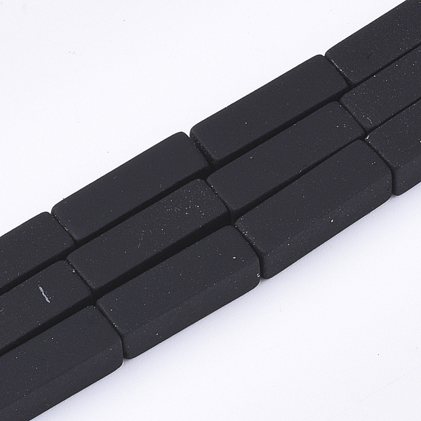 PandaHall Spray Painted Non-magnetic Synthetic Hematite Beads Strands, Cuboid, Black, 13x4x4mm, Hole: 0.5mm, about 30pcs/strand, 15.7 inch...
PandaHall Spray Painted Non-magnetic Synthetic Hematite Beads Strands, Cuboid, Black, 13x4x4mm, Hole: 0.5mm, about 30pcs/strand, 15.7 inch...
