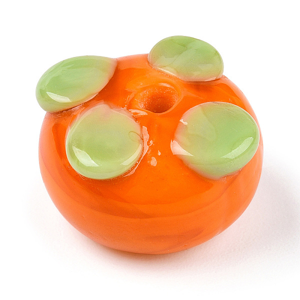 PandaHall Handmade Lampwork Beads, Persimmon, Dark Orange, 15x10mm, Hole: 1.8mm Lampwork Fruit
PandaHall Handmade Lampwork Beads, Persimmon, Dark Orange, 15x10mm, Hole: 1.8mm Lampwork Fruit