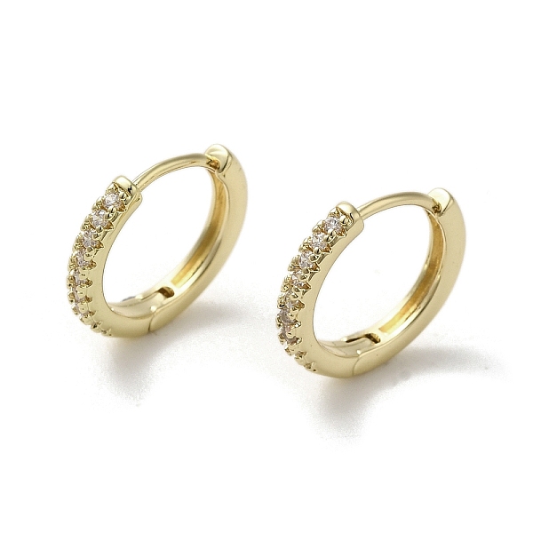 PandaHall Brass Micro Pave Cubic Zirconia Hoop Earring, Long-Lasting Plated, Ring, Golden, 14.5x2mm Brass Ring
PandaHall Brass Micro Pave Cubic Zirconia Hoop Earring, Long-Lasting Plated, Ring, Golden, 14.5x2mm Brass Ring