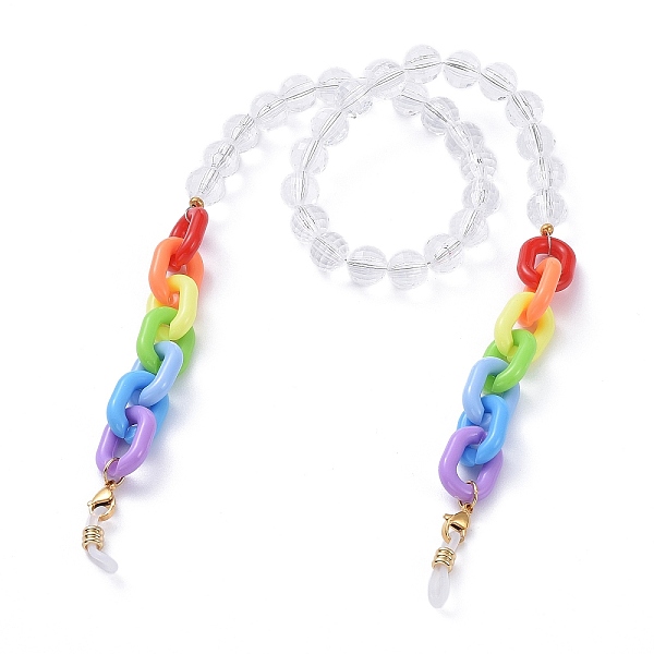 PandaHall Eyeglasses Chains, Neck Strap for Eyeglasses, with Acrylic Beads & Cable Chains, Golden Plated 304 Stainless Steel Lobster Claw...
PandaHall Eyeglasses Chains, Neck Strap for Eyeglasses, with Acrylic Beads & Cable Chains, Golden Plated 304 Stainless Steel Lobster Claw...